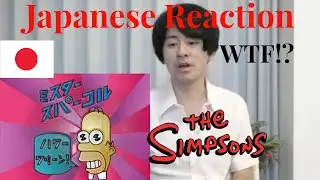 The Simpsons Mr. Sparkle Commercial JAPANESE REACTION