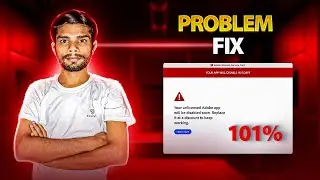 Adobe Genuine Service Alert Disable | PROBLEM FIX 101% || Simpal Mathed