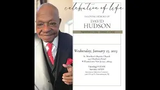 HomeGoing Service of Mr. David Hudson Jr.