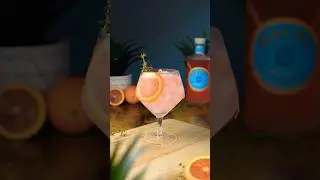Blood Orange G&T #shorts #trending #cocktail #recipe #youtubeshorts