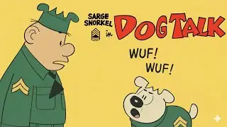 Beetle Bailey: Dog Talk 😂 | The Funniest Classic Comic Animation