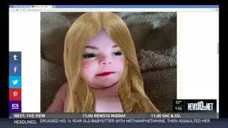 Maher's Moments:  Should moms be applying makeup to babies?