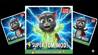 English My Talking Tom | Aaj Billi Khelegi Boxing Wala Game 🎯🎯 | Billi Cat Wala Game | #live