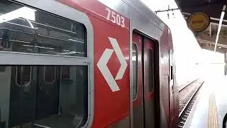 #tbt s&eacute;rie 7500 {R504} saindo de barra funda