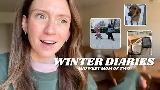 Winter Weekend in My Life | Snowed In Midwest Mom of Two