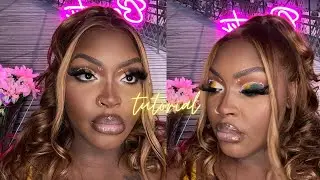 Spring inspired eyeshadow tutorial #Makeupforwoc