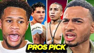 PROS PICKS - Mario Barrios vs Ryan Garcia predictions