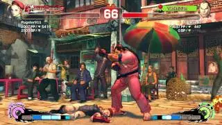 SSF4 AE - Lets play DAN - Taunt time!