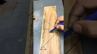 Technique of connecting a strong board✅ #tutorial #woodworking #tipsntricks #diy #art #shortvideo