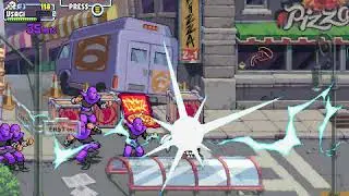 (OLD) TMNT: Shredder's Revenge - All red dip switches deathless 1CC with Usagi
