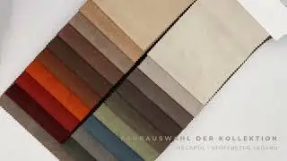 Stoffbezug Ledaro von Megapol | Farb&uuml;bersicht & Materialeigenschaften im Detail