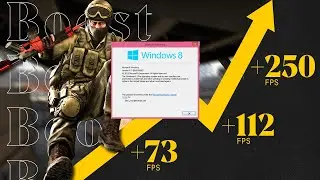 CSGO FPS BENCHMARK IN WINDOWS 8 *INSANE RESULTS*
