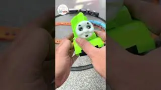 ASMR Realistic Train Sounds | Slow Motion Railway Circle