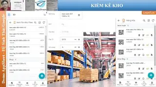 Kiểm K&ecirc; Kho Qu&eacute;t M&atilde; QRCode Thực Nhanh | Appsheet | Nghia IT 40