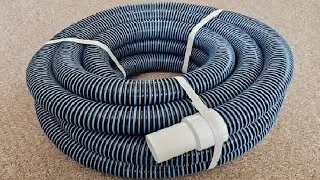 sawluv Heavy Duty Spiral Wound Pool Vacuum Hose, Durable pool vacuum hose with thick ends!