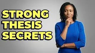 What Makes A Strong GED Thesis With 