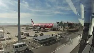 Air Asia XJ613便 関空発 スワンナプーム空港行き