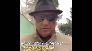 &ldquo;FLOYD NORMAN on WALT DISNEY&rdquo;