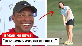 Caitlin Clark’s Record-Breaking Swing Leaves Tiger Woods Speechless