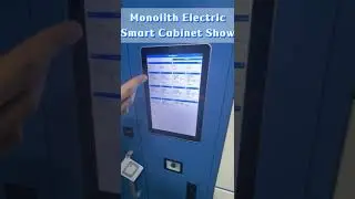 MonolithIoT Smart Cabinet Show.