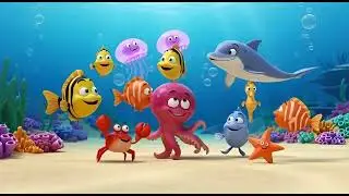 Under the Sea Party | Fun Kids Song for Toddlers to Learn Sea Animals and Dance 🐠🌊🎵