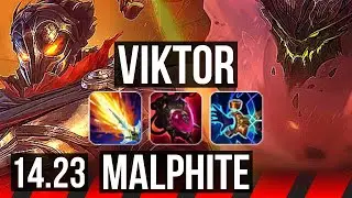 VIKTOR vs MALPHITE (TOP) | KR Master | 14.23