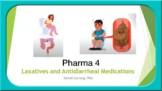 Pharma - 4 Laxatives & anti diarrheal drugs