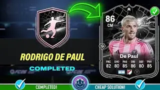 86 Showdown Rodrigo De Paul SBC Solution &mdash; недорогое решение и советы &mdash; FC 26