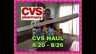 CVS HAUL:  8/20 - 8/26....ONLY 3&cent; PER ITEM | NO % COUPON!