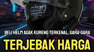 BELI HELM BARU GARA-GARA TERJEBAK HARGA MURAH | Road Review Helm R-Six Revolt X #helm #motoran #rsix