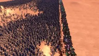 7000 Heavy Knight's vs 500 Laser Knight's | Ultimate Epic Battle Simulator |