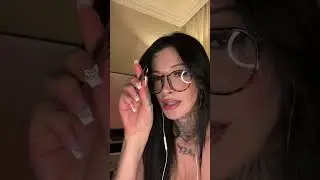 kirpik var y&uuml;z&uuml;nde #asmrsounds #asmrvideo #asmr