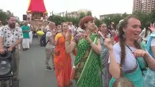 РАТХА ЯТРА в Екатеринбурге -Джаганнатх возвращается/RATHA YATRA in Yekaterinburg - Jagannath returns
