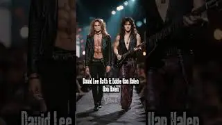 Legendary Rock Duos Take The Runway! #rock #rocklegends #rockmusic