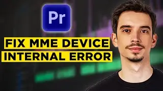 How To Fix MME Device Internal Error Premiere Pro (2026) - Step by Step
