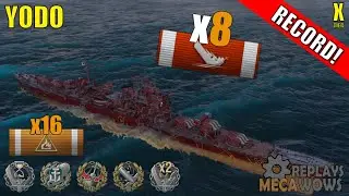 Cruiser Yodo 8 Kills & 231k Damage | World of Warships Gameplay