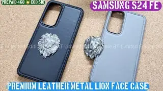 Samsung Galaxy S24 FE Premium Back Cover ! Samsung Galaxy S24 FE Leather Back Cover