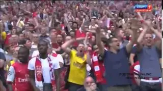 Santi Cazorla Amazing freekick vs Hull fa cup final
