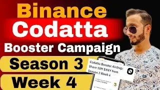 Binance Codatta Booster Campaign Season 3 Week 4| How To Join Binance Codatta Season 3 Week 4 