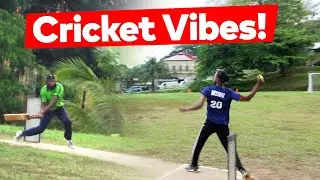 Community Cricket in St. Anns - Trinidad