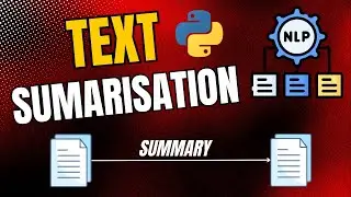 Text Summarisation App | Python | Markov Chain | NLP | Machine Learning Model | Tutorial | Beginners