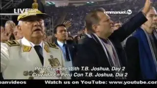 Prophet TB Joshua Crusade in Peru Day 2  -  5 of 9