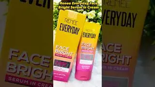 Honest Review of REN&Eacute;E Face Bright Serum in Cream #renee #cream #makeup #honestreview #shorts #viral