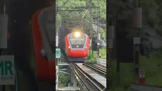Solapur Mumbai Vande bharat rushing towards Mumbai