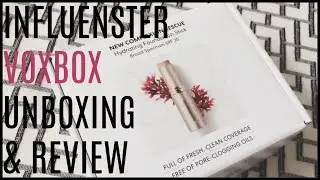 VoxBox Unboxing & Review | Bare Minerals Complextion Rescue Hydrating Foundation Stick