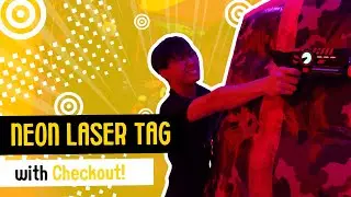 Electrifying Neon Laser Tag activity with Checkout | FunEmpire Stories