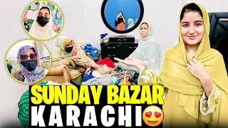 Sunday Bazar Shopping with Ami & Sisters | Old Memories with Phuppo & Ami | Fatima Farooq Yaseen