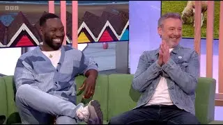 John Simm and Richie Campbell on The One Show for Grace Series 5