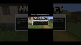 pertama kali speedrun di dunia Minecraft #minecraft @Clementdav