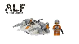 Lego Star Wars 75074 Snowspeeder Microfighters Series 2 - Lego Speed Build Review